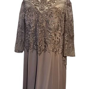 Elegant Lace Embellished Dress